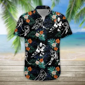 3d Hockey Hawaii Shirt, Mens Hawaiian Aloha Beach Shirt, Hawaiian Shirts For Men, Full 3d Printed Shirt For Summer