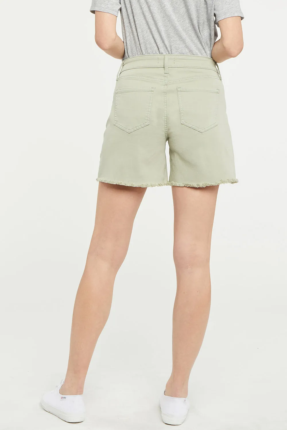 A-Line Jean Shorts