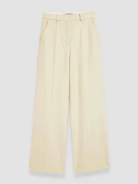 Alana wool trousers in Pale Olive