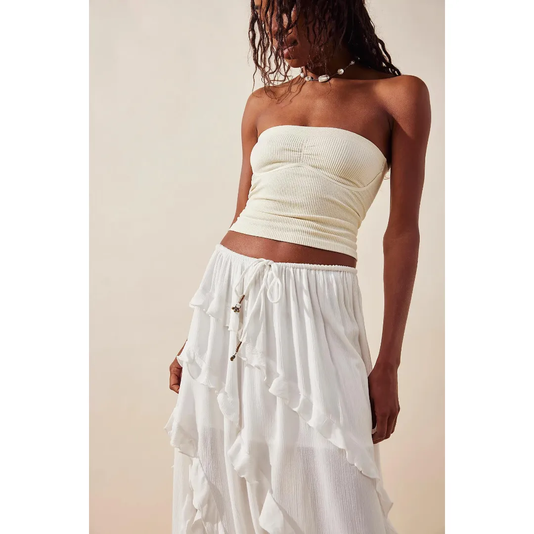 Ambie Maxi Skirt - Ivory