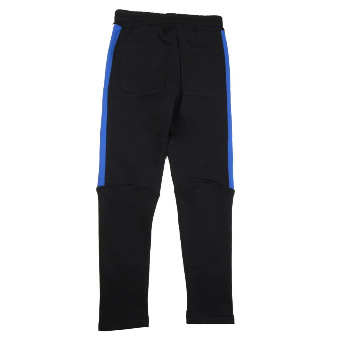 Balmain Kids Black Logo Patch Trousers