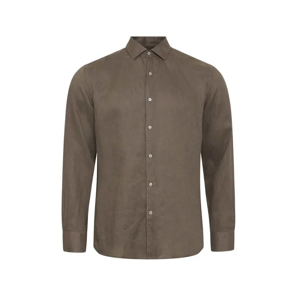 Bastian Linen Shirt - Sand