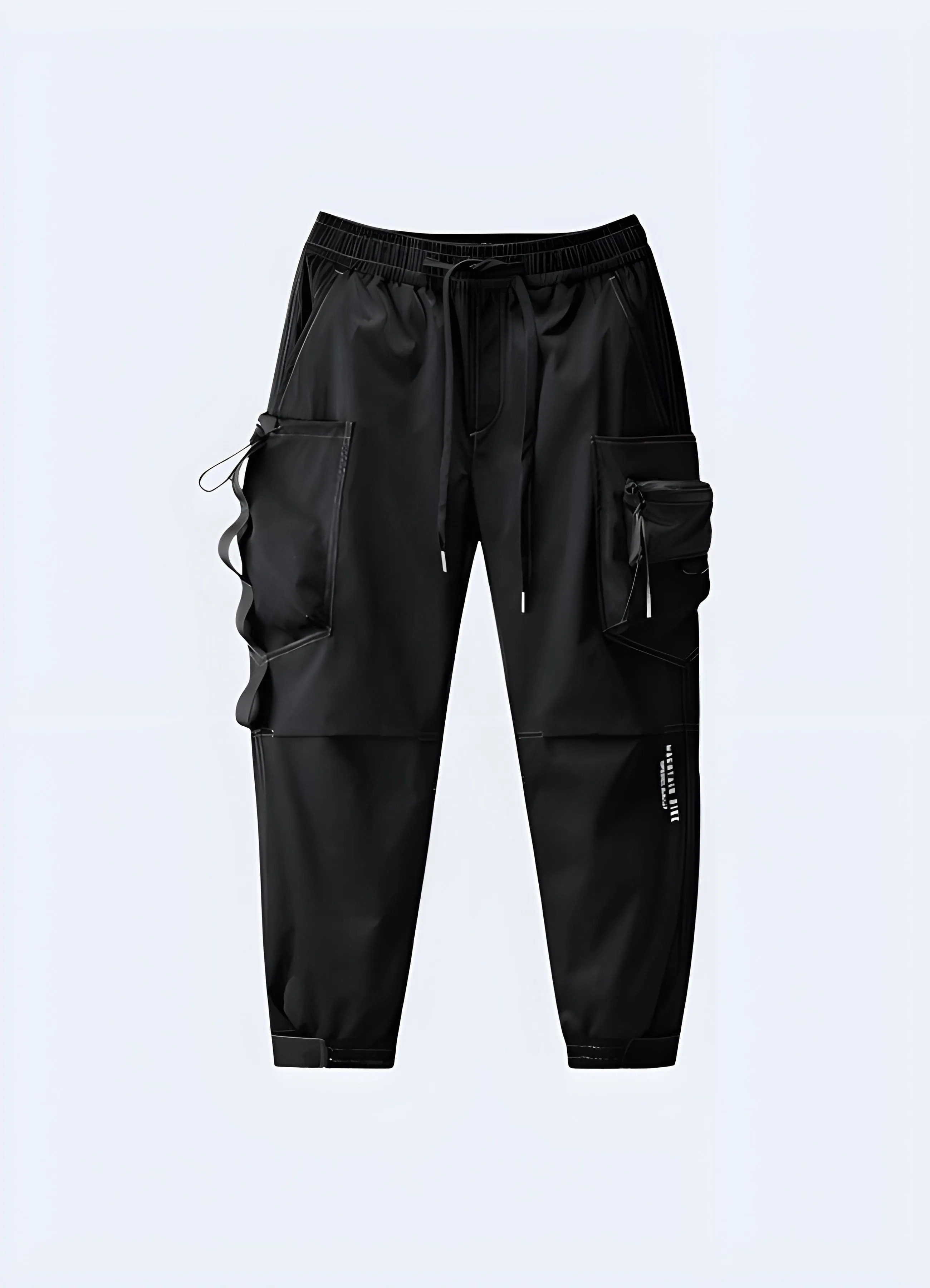 Black Skinny Cargo Pants