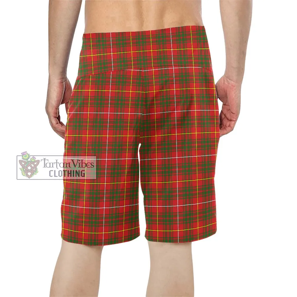 Bruce County Canada Tartan Men's Board Shorts