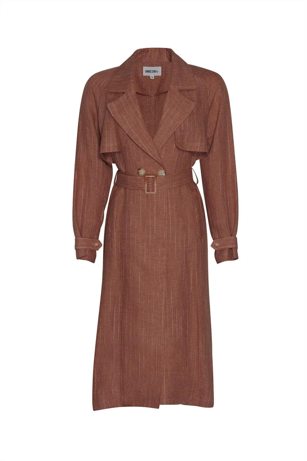 Chianti Trench Coat - Caramel