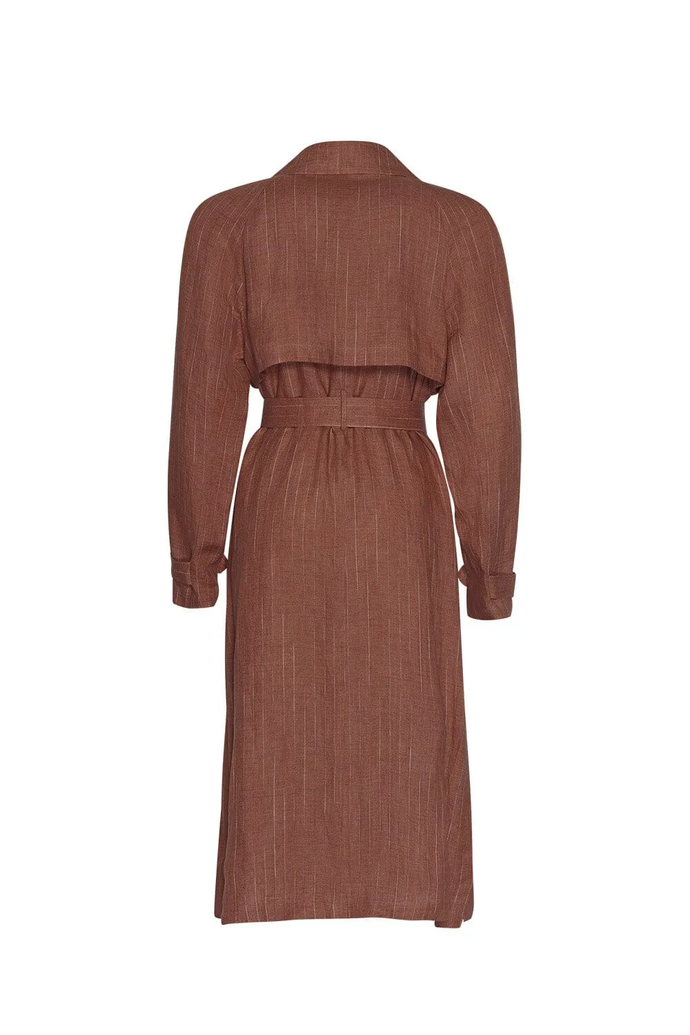 Chianti Trench Coat - Caramel