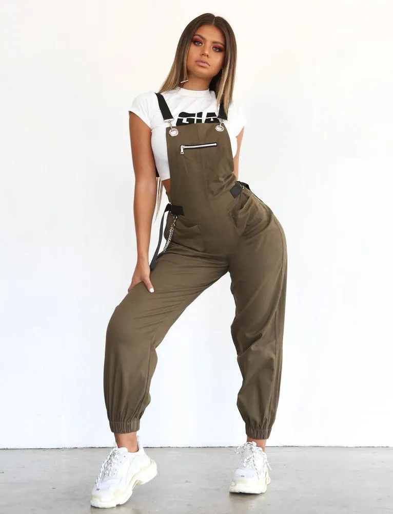 Cobain Overalls - Khaki