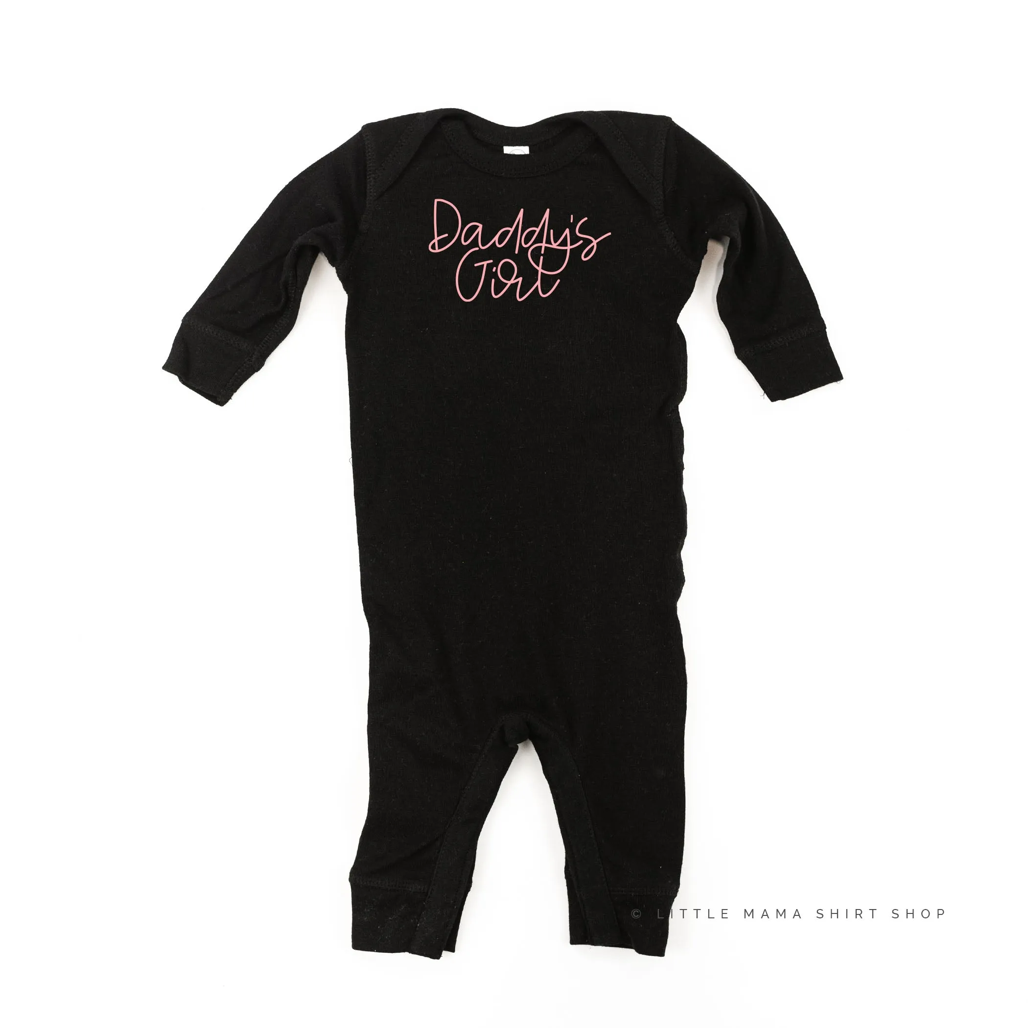 Daddy's Girl - Cursive - One Piece Baby Sleeper