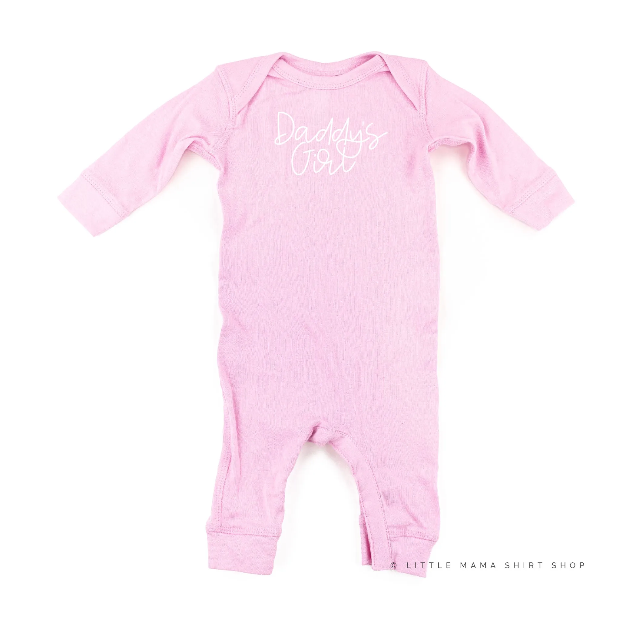 Daddy's Girl - Cursive - One Piece Baby Sleeper