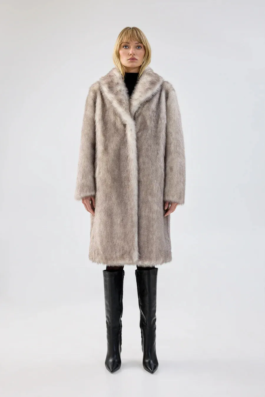 Elixir Coat | Grey Natural