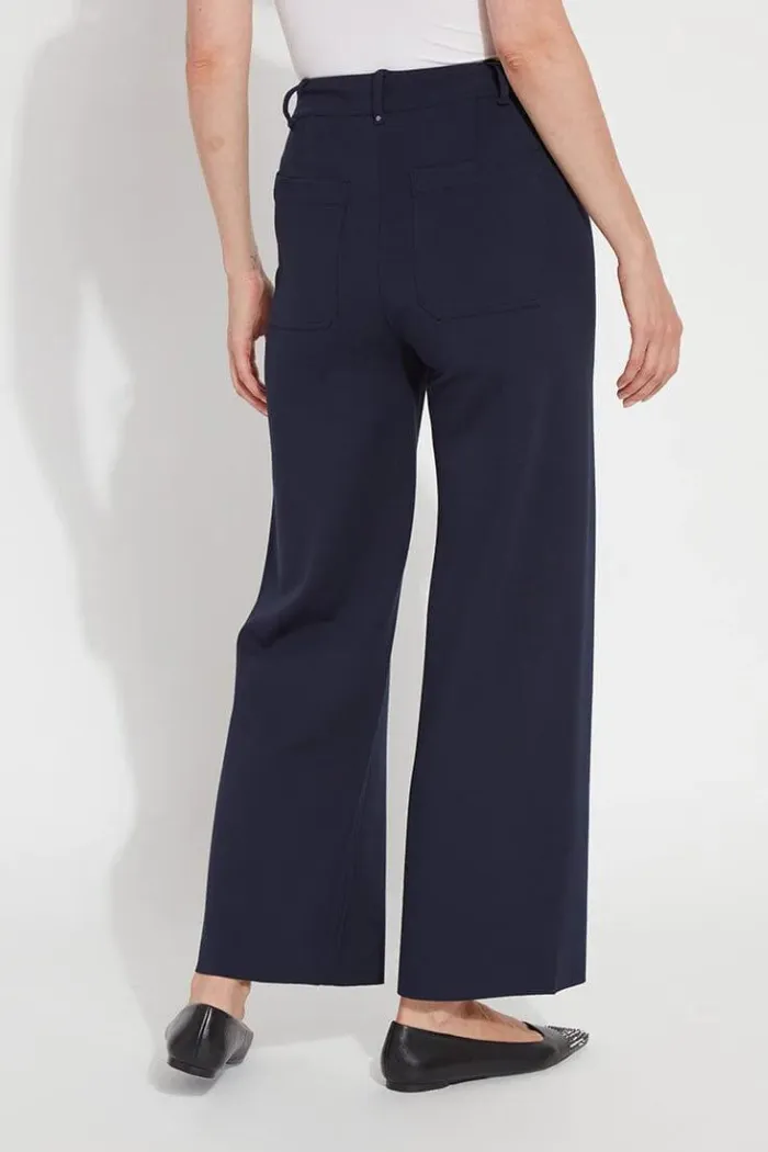 Erin Wide Leg Ponte Pant