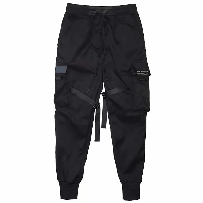 Funki Buys | Pants | Men's Gothic Punk Hip Hop Cargo Pants