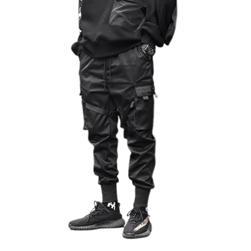 Funki Buys | Pants | Men's Gothic Punk Hip Hop Cargo Pants