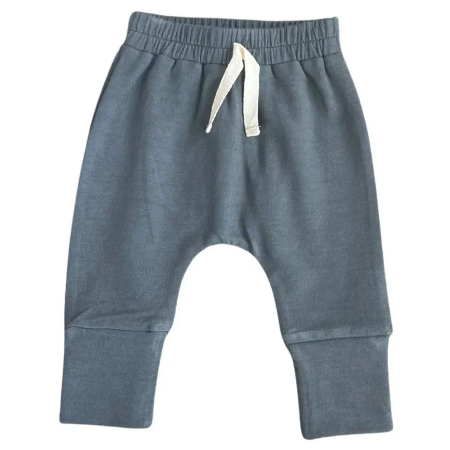 Gray Wash Harem Pants