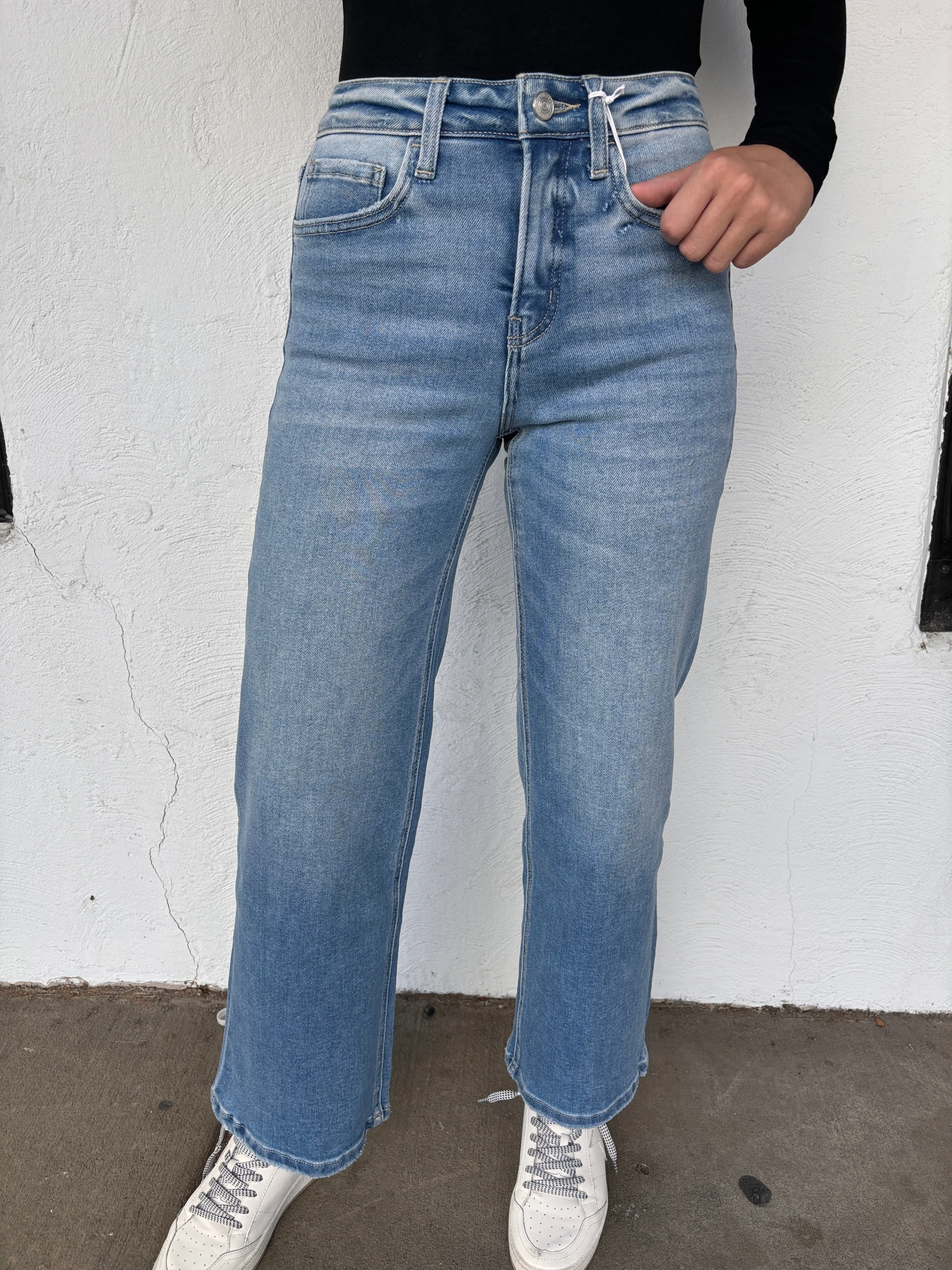 Haleigh High Rise Denim With Tummy Control