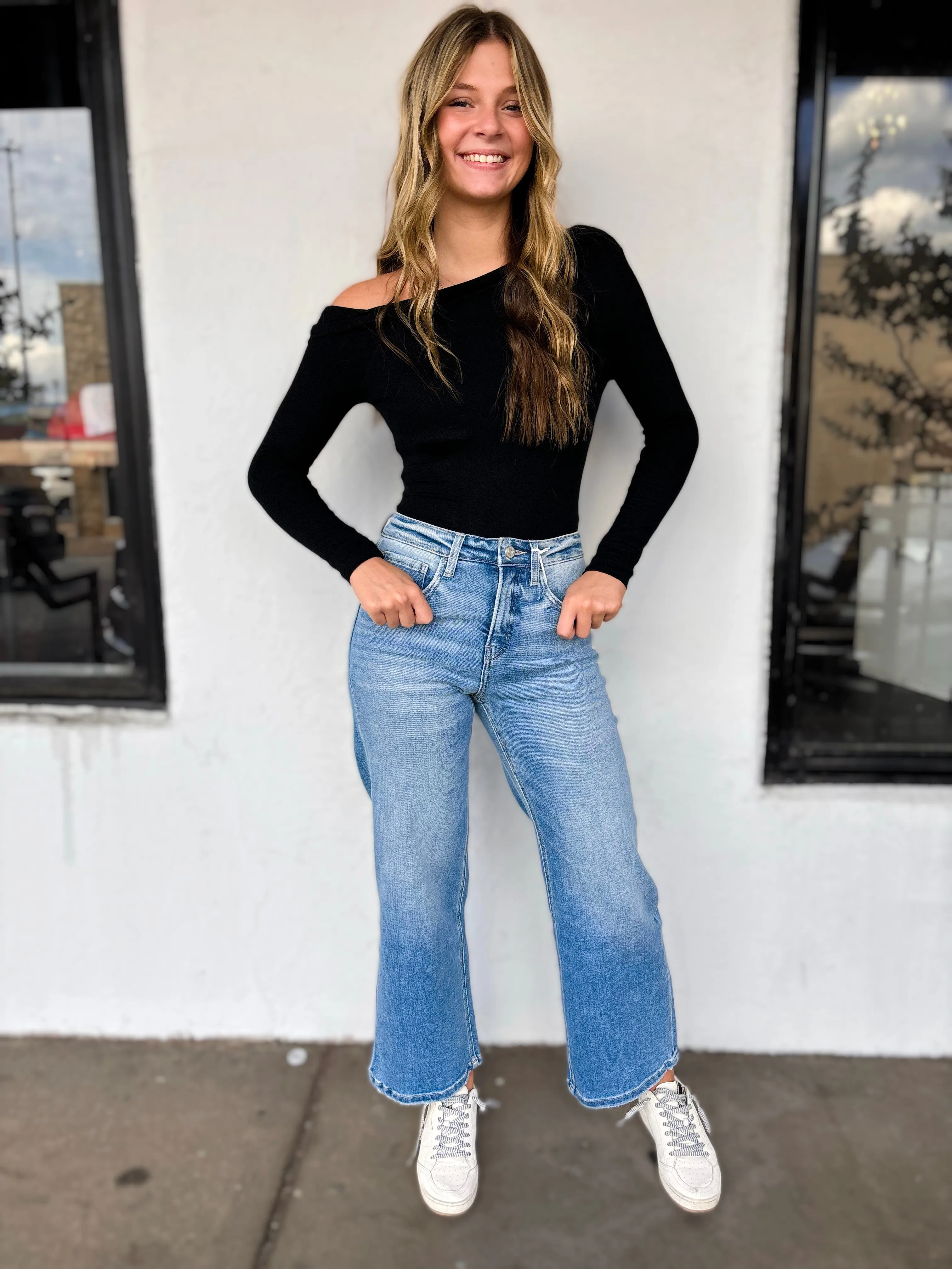 Haleigh High Rise Denim With Tummy Control