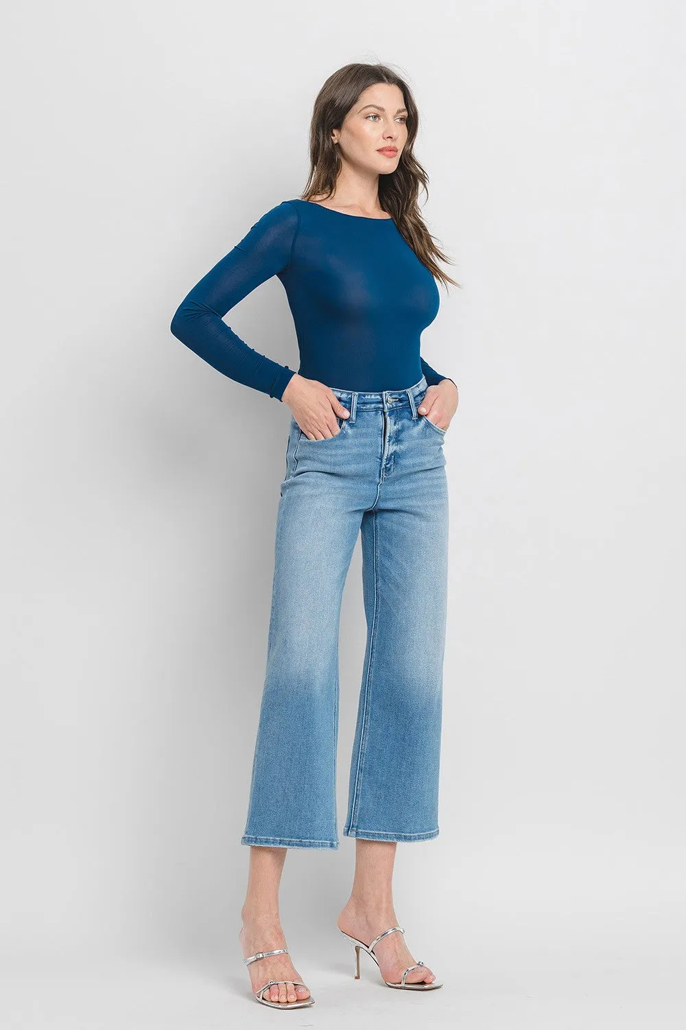 Haleigh High Rise Denim With Tummy Control