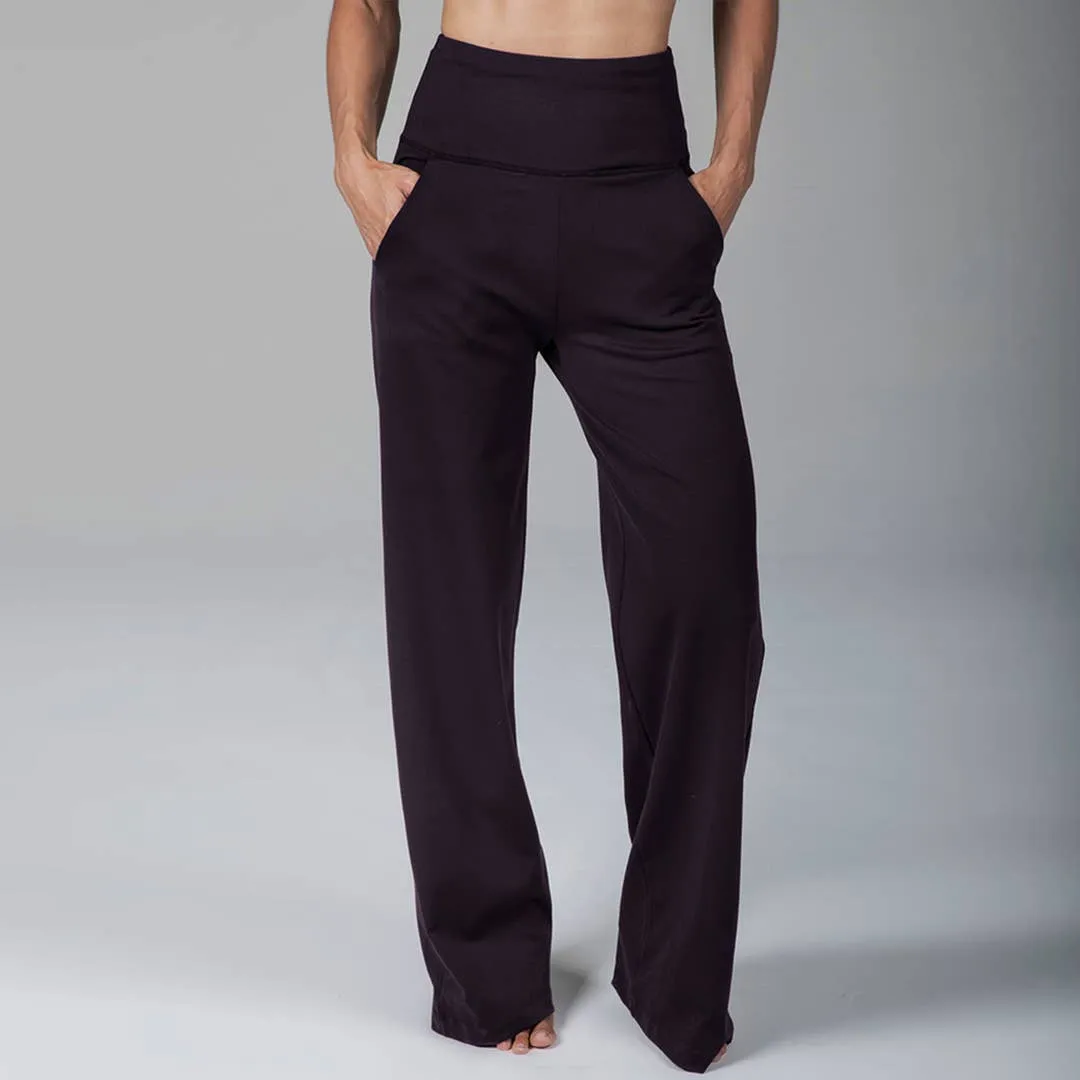 High Waist Wide Leg Pant (Coffee)