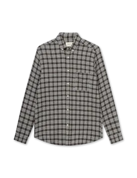 Hornet Seersucker Shirt | Brown Check