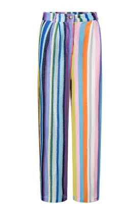 Lotta trousers - Mix stripe