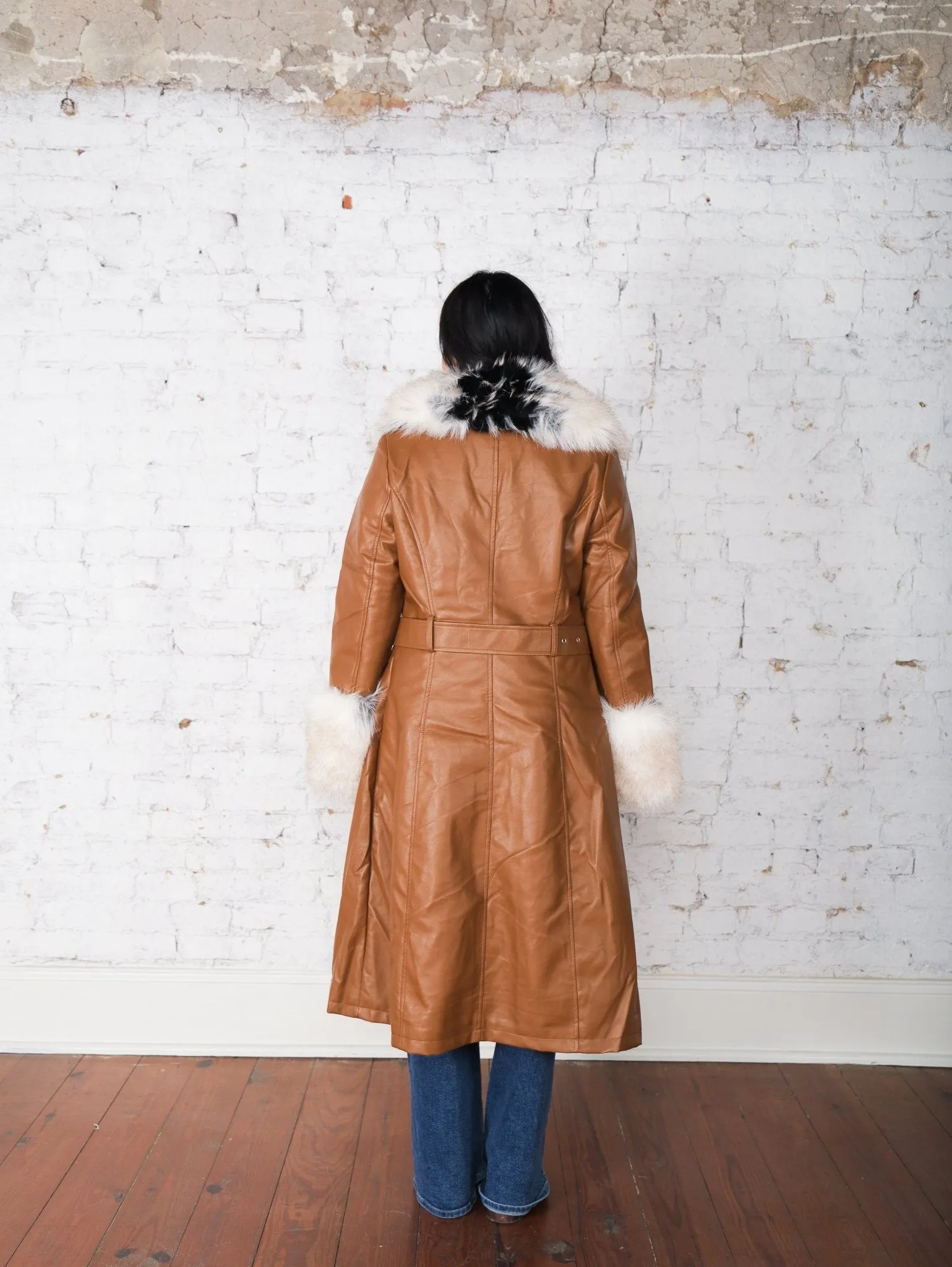 Marvelous Leather Trench