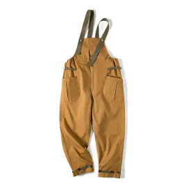 Men's overalls MADEN, color khaki yellow