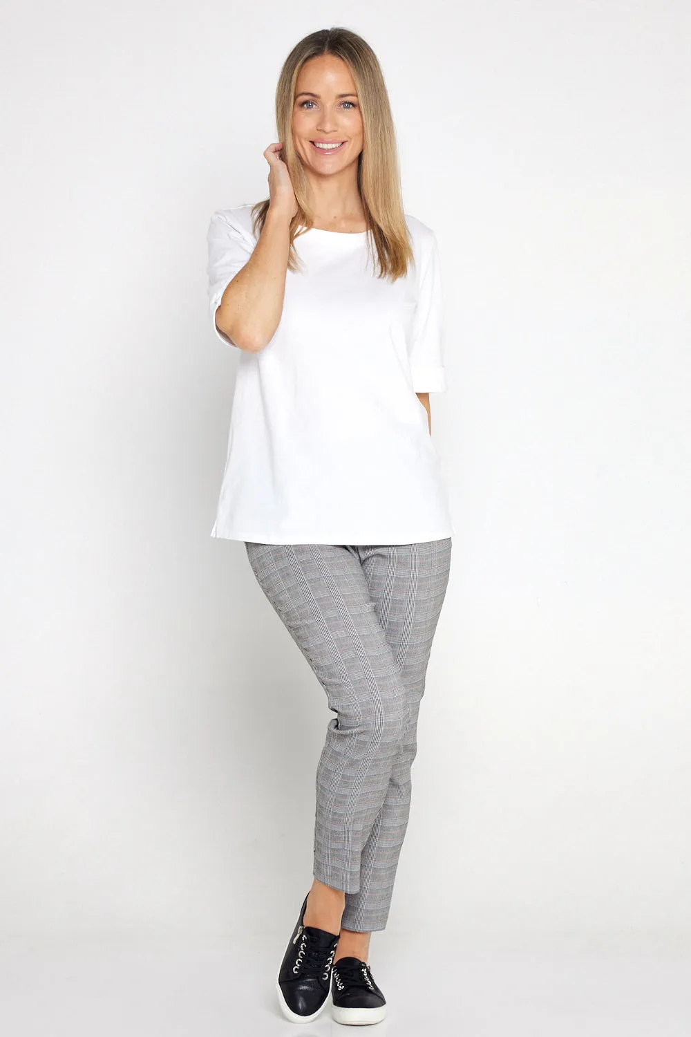 Moira Pants - Grey Check