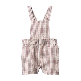 NATURE BABY SUMMER JUNE OVERALL TWILIGHT CHECK