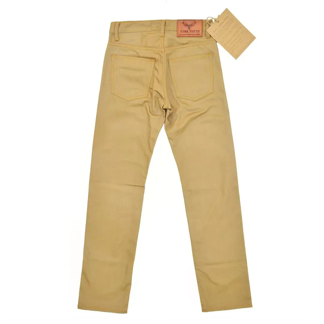 NST125 - KHAKI SLUB DENIM