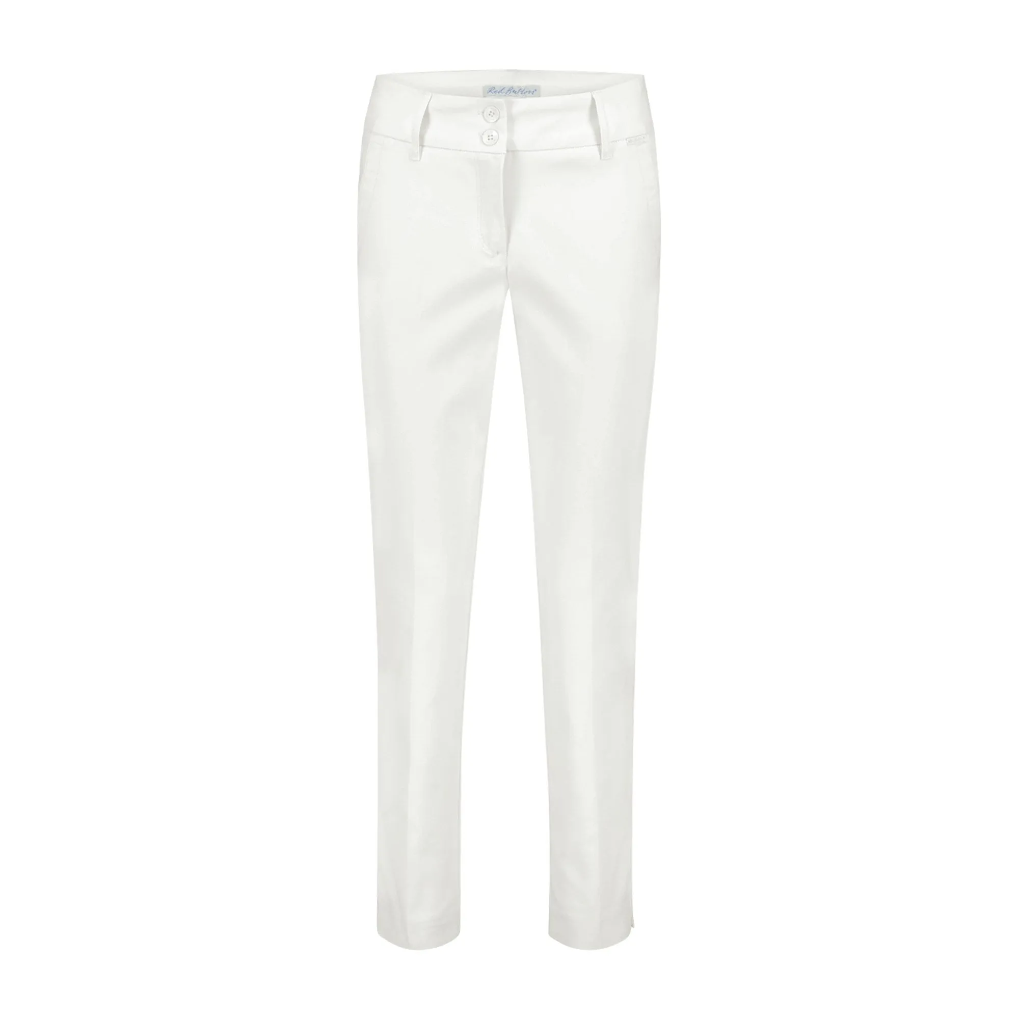 Red Button Womens Diana Crop Smart Trousers Off White