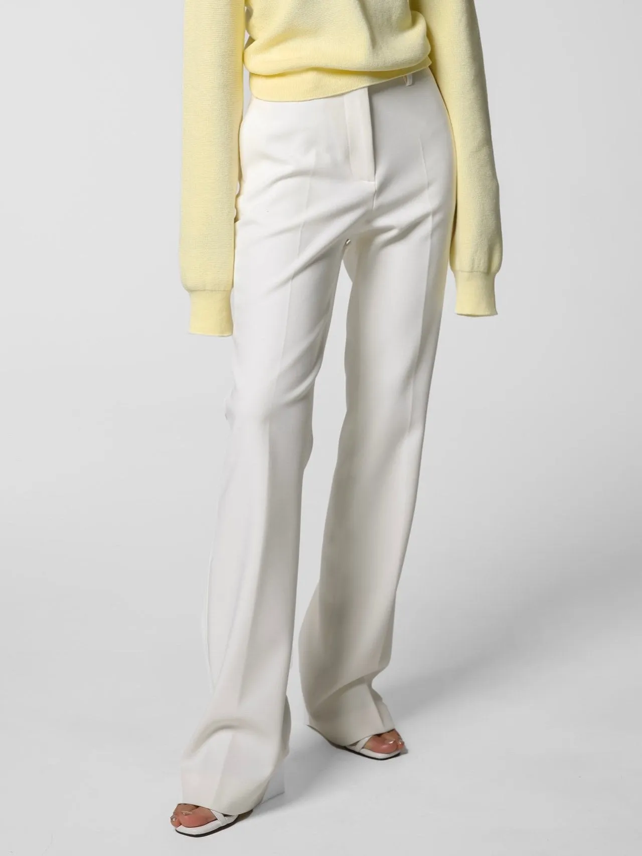 STRAIGHT FIT TUXEDO TROUSERS