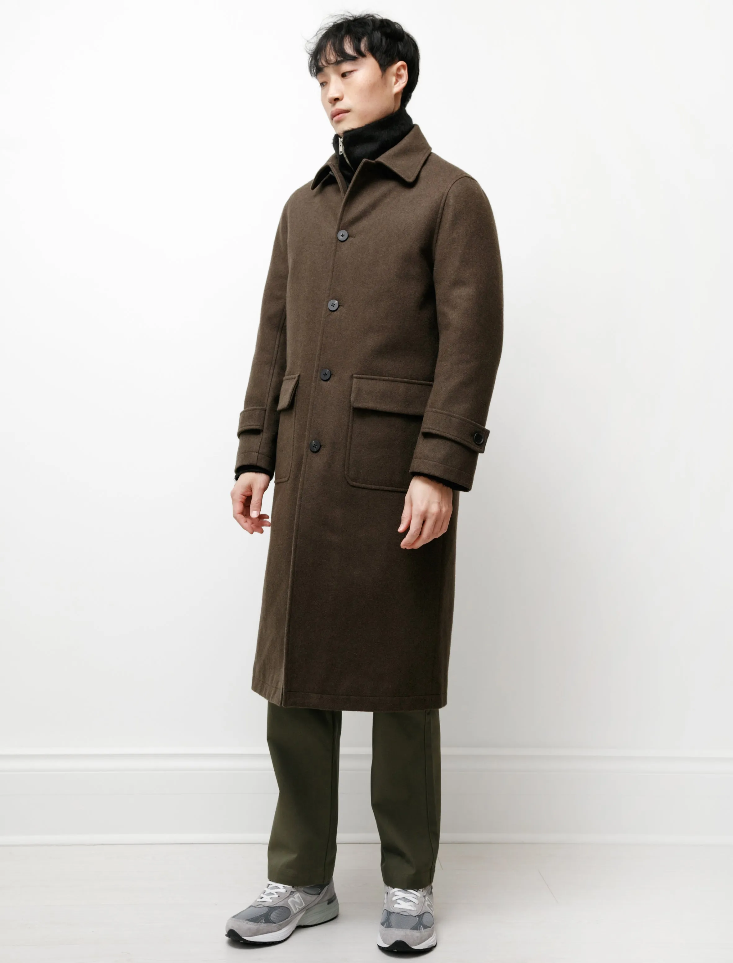 Trench Coat Dark Green