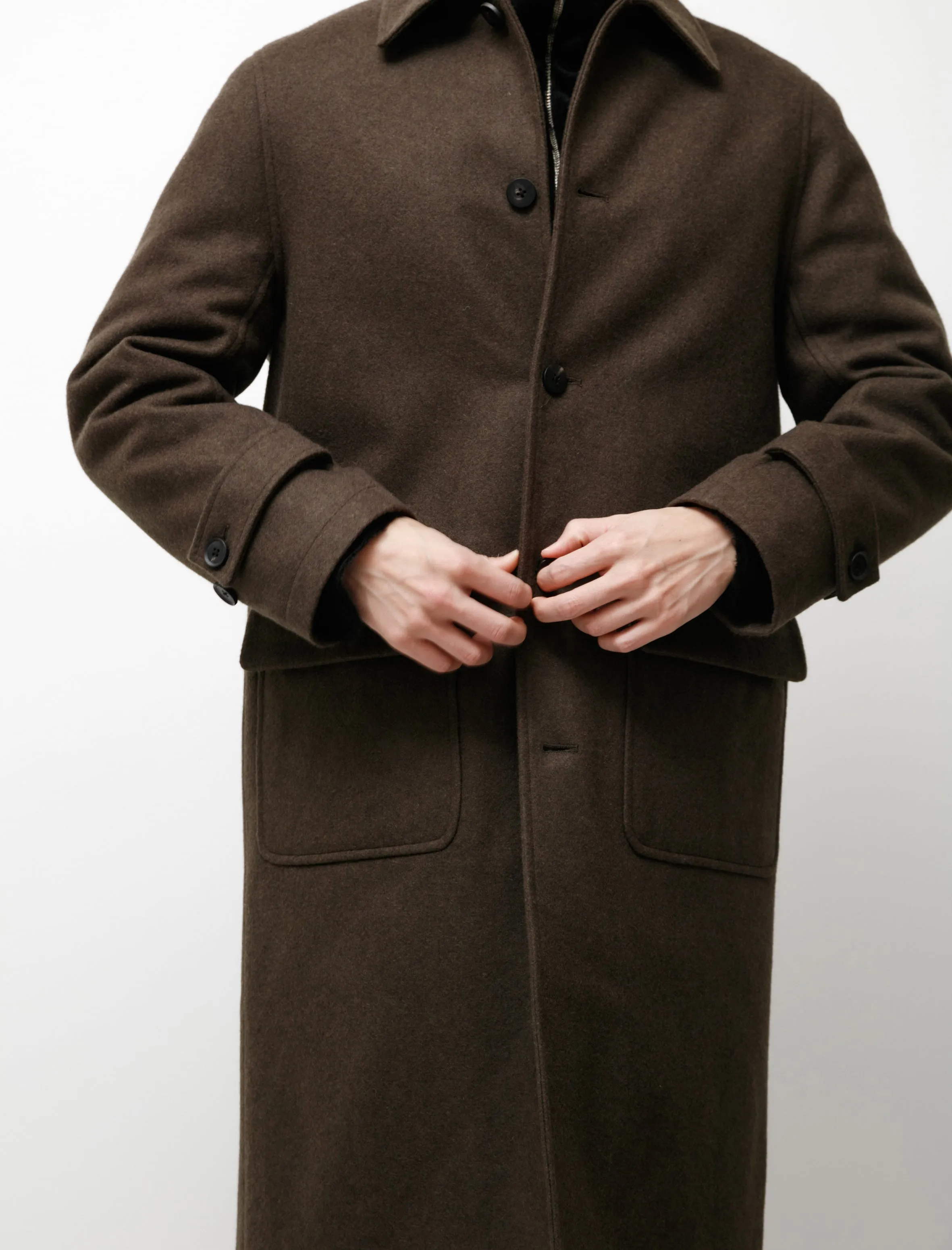 Trench Coat Dark Green