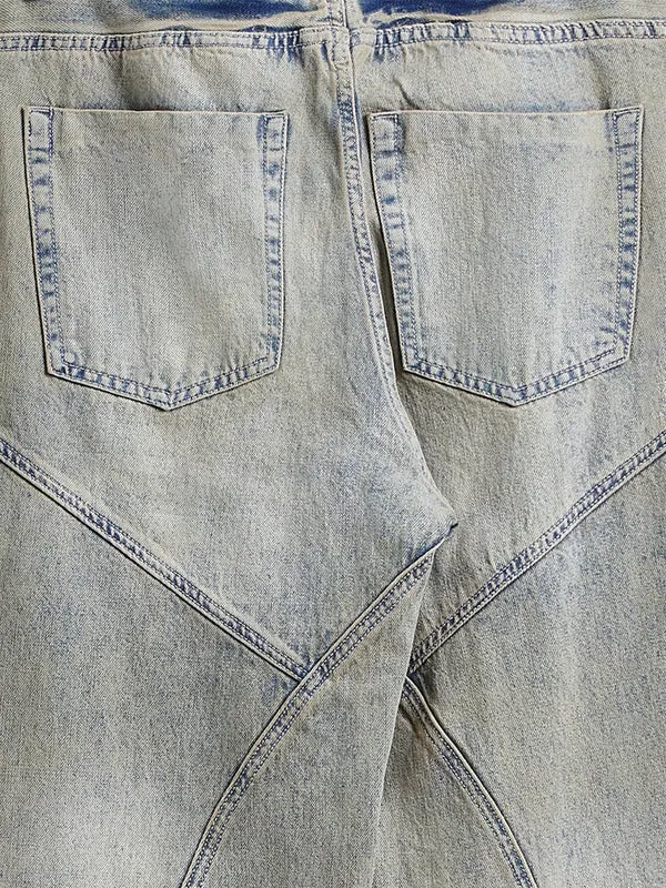 Washed Wide Leg Jeans