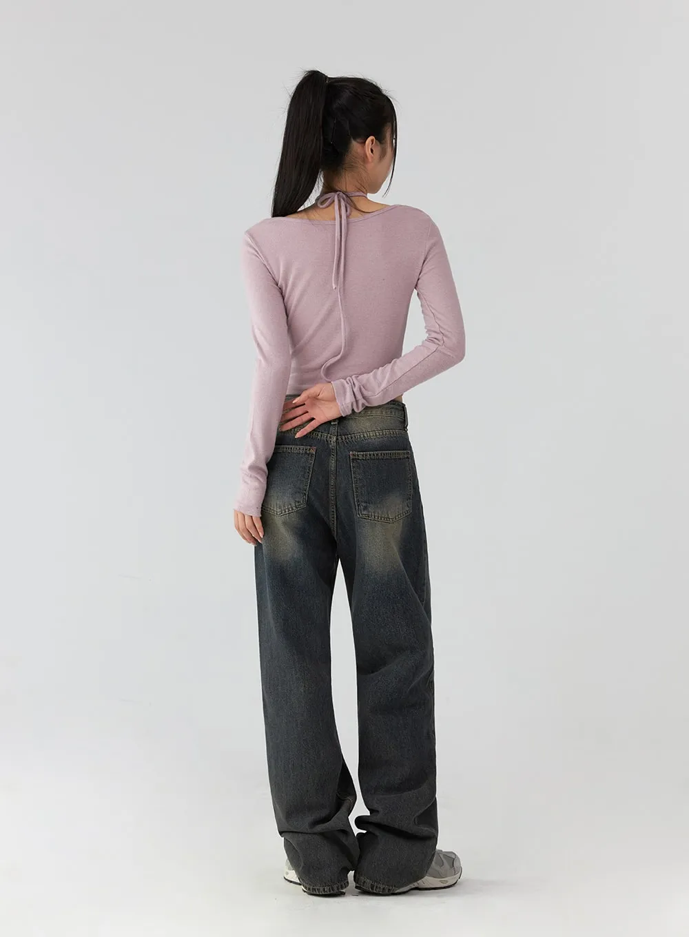 Wide Leg Jeans CD322