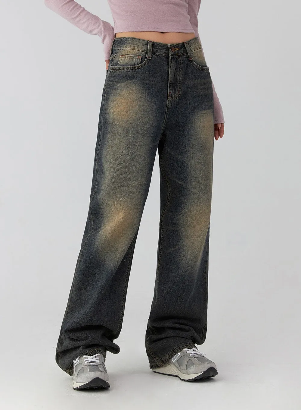 Wide Leg Jeans CD322