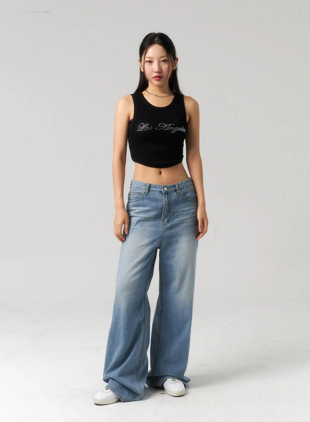 Wide Leg Jeans CU329