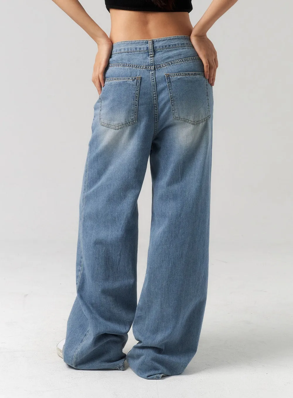 Wide Leg Jeans CU329