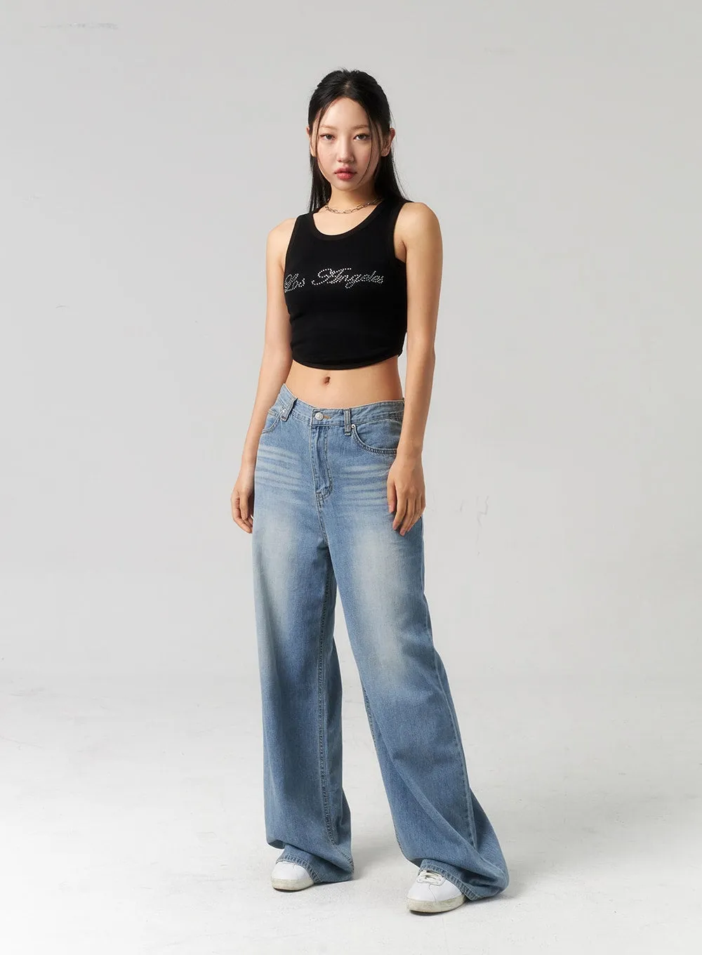 Wide Leg Jeans CU329