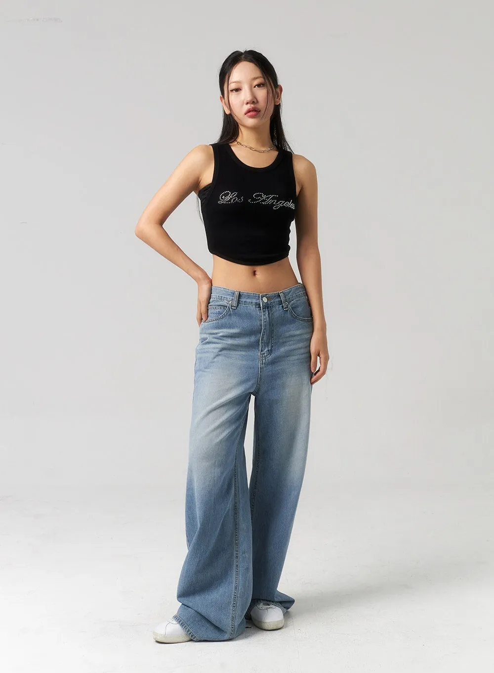 Wide Leg Jeans CU329