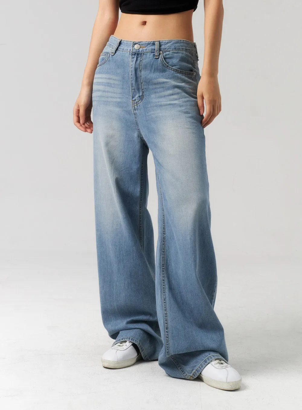 Wide Leg Jeans CU329