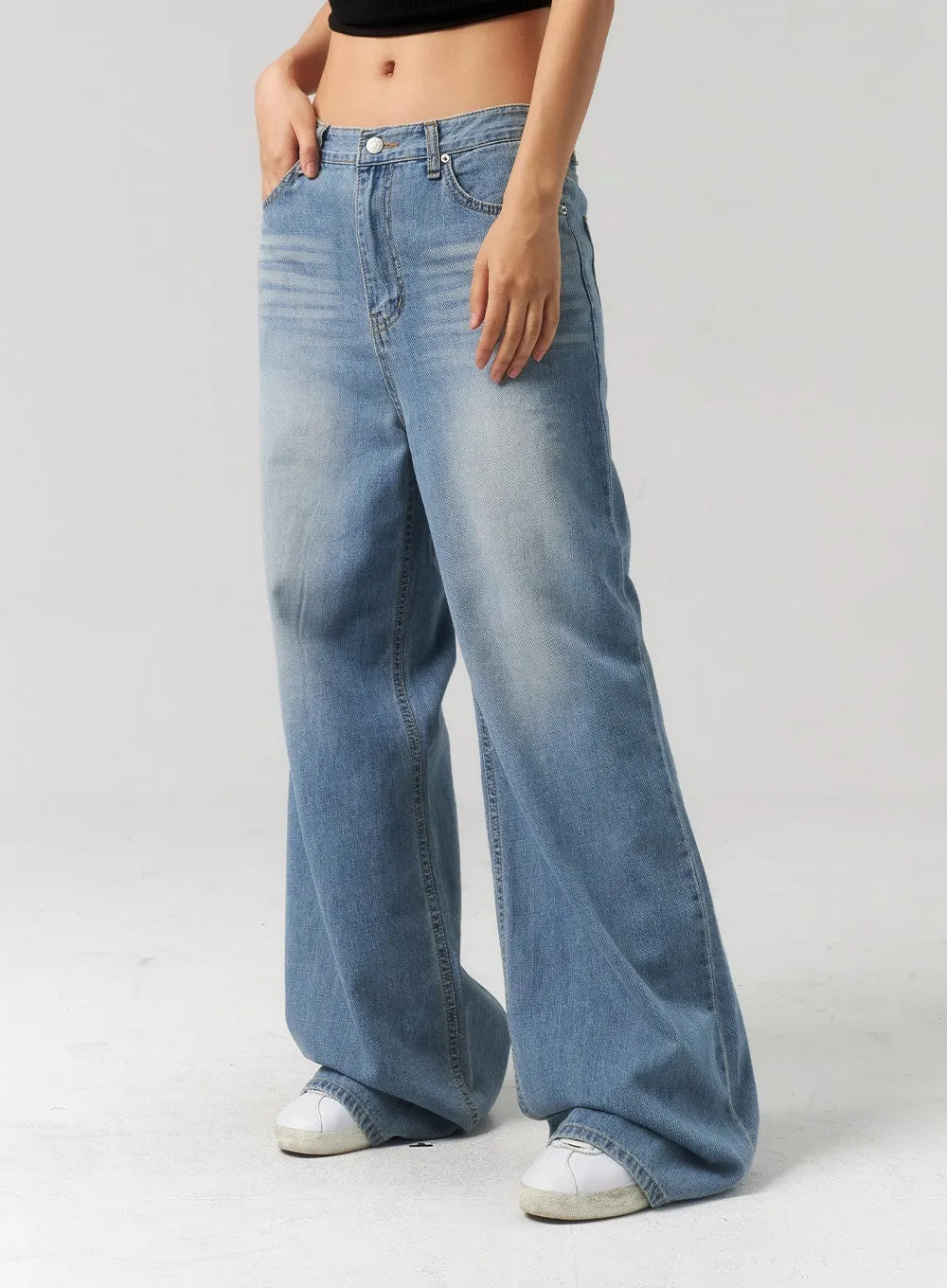 Wide Leg Jeans CU329