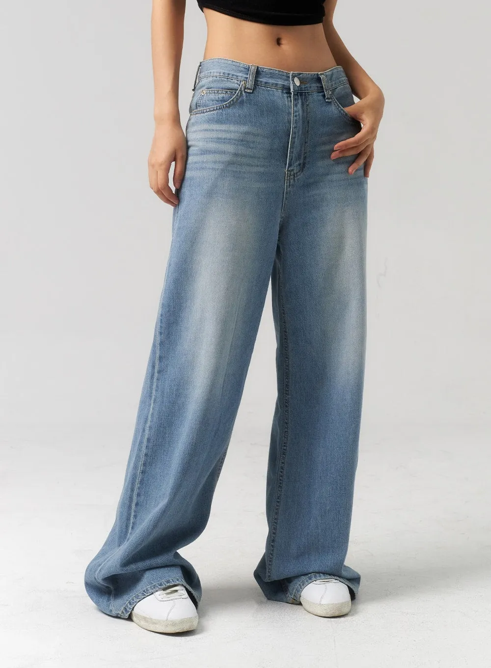 Wide Leg Jeans CU329