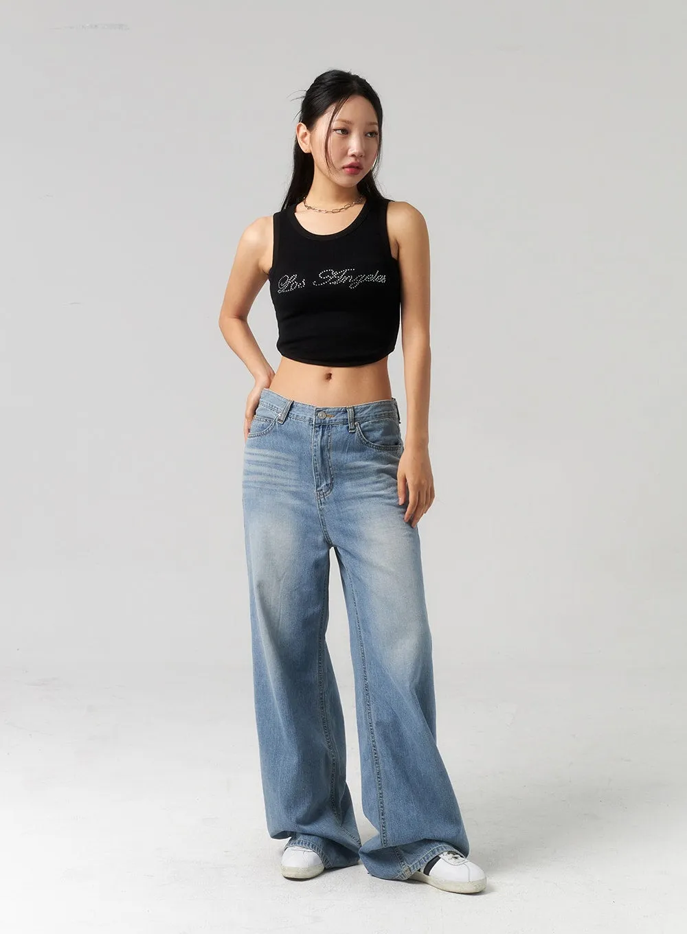 Wide Leg Jeans CU329