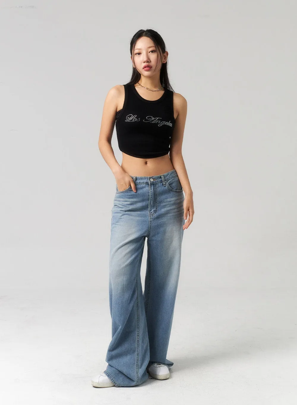 Wide Leg Jeans CU329