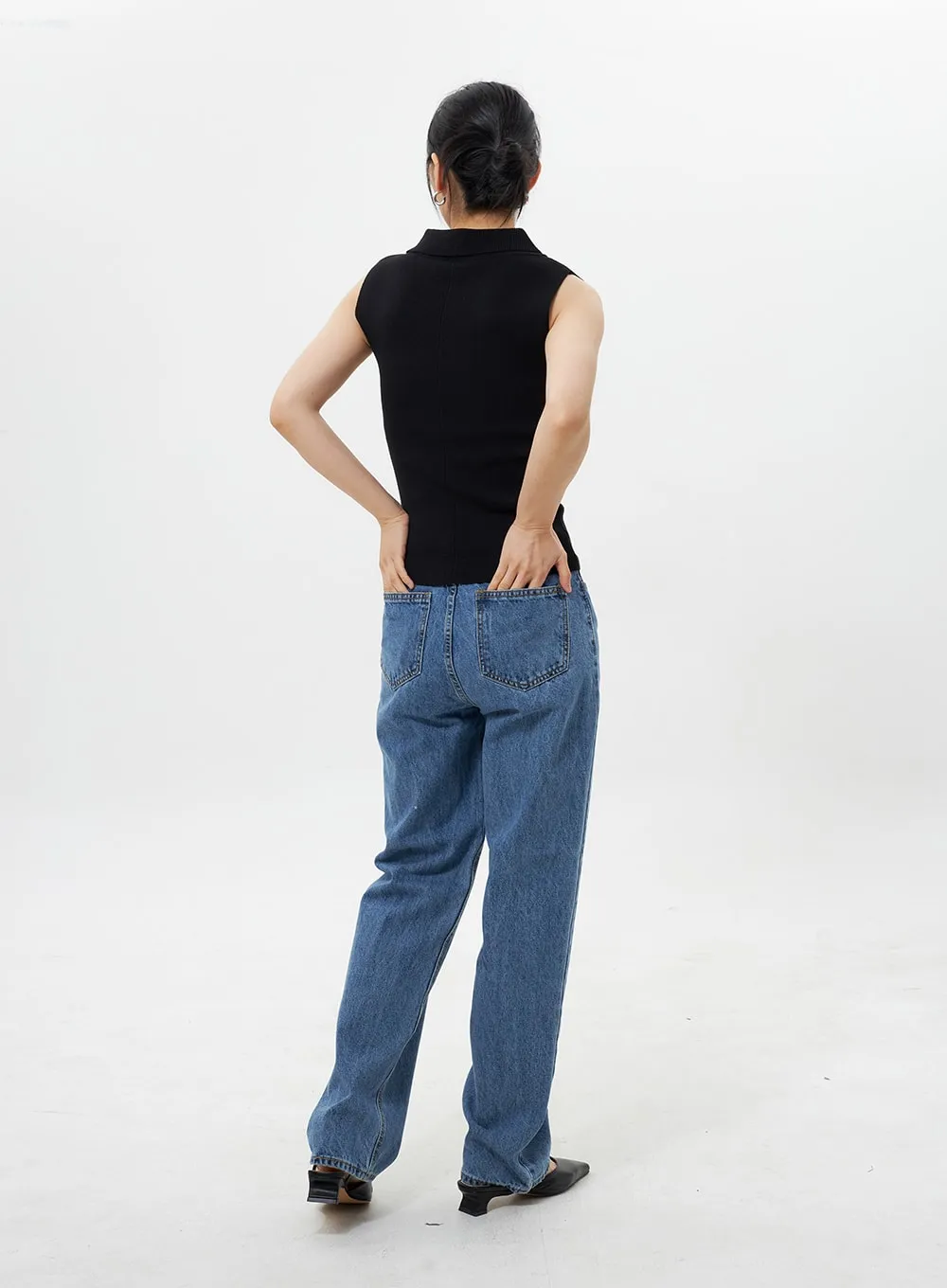 Wide Leg Jeans OY308