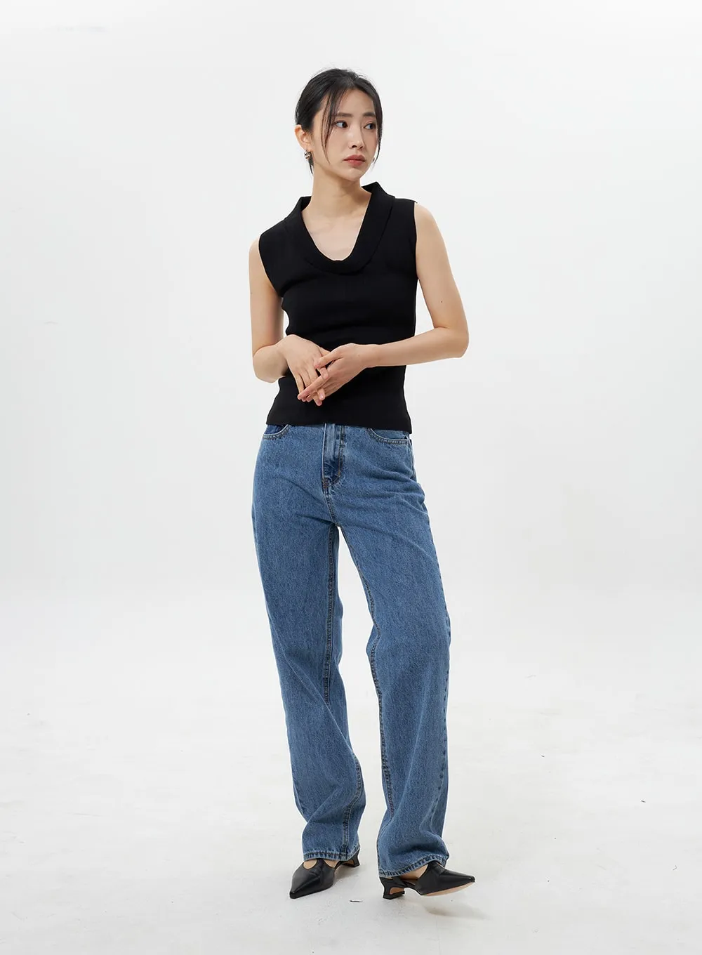 Wide Leg Jeans OY308