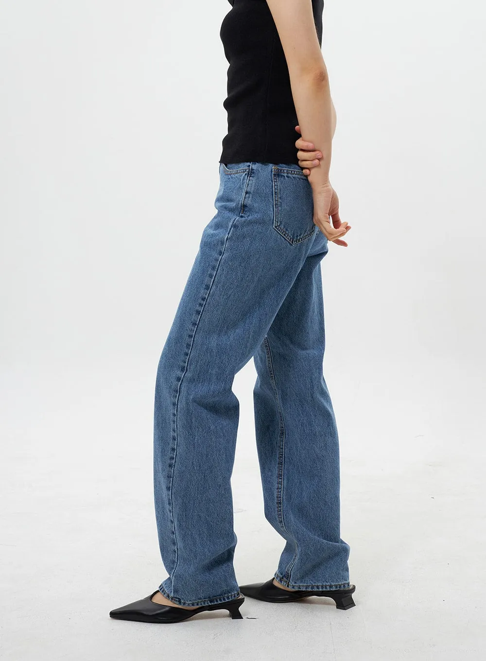 Wide Leg Jeans OY308