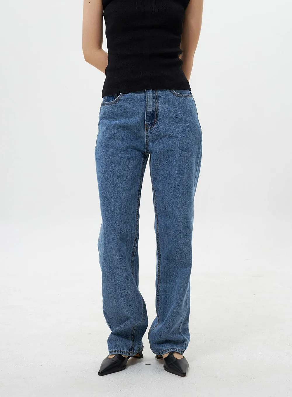 Wide Leg Jeans OY308