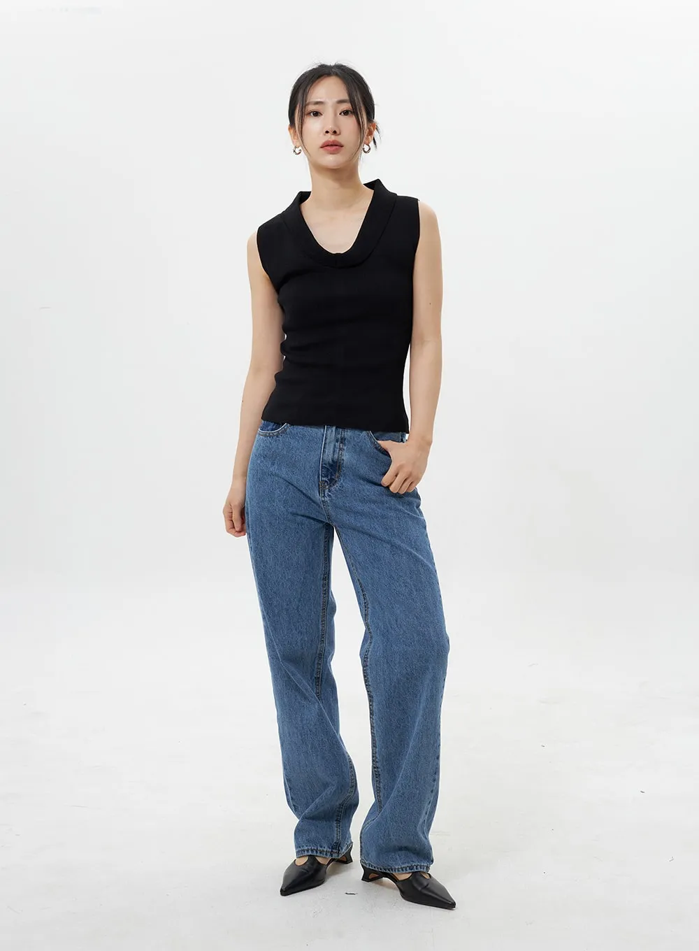 Wide Leg Jeans OY308